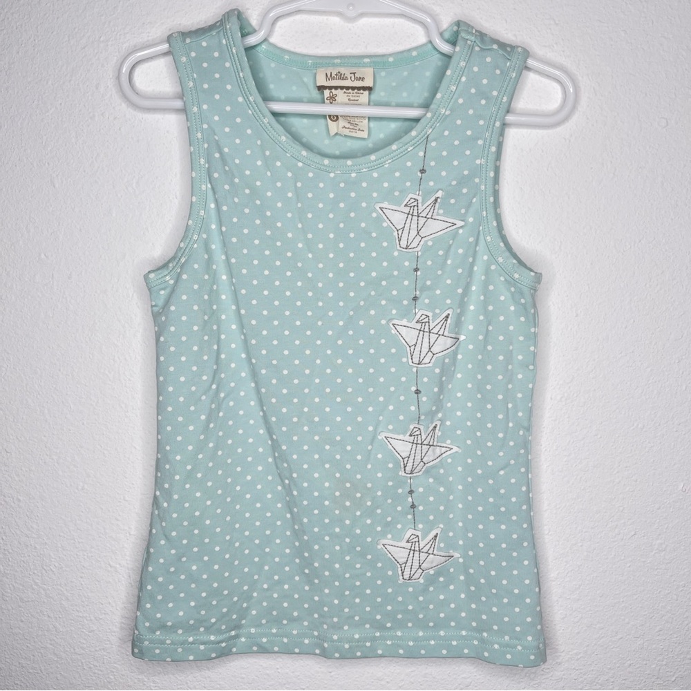 matilda jane hello lovely soar tank blue